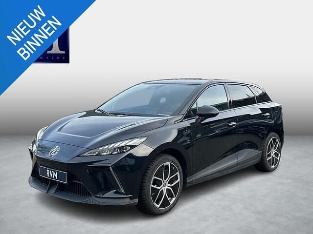 Zwart Occasion 2024 MG MG4 EV Luxury Hatchback | € 21.899 (Super prijs) - Afbeelding 1/4
