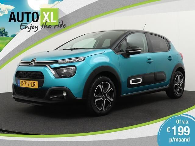 Blauw, metallic lak Gebruikt 2021 Citroën C3 Feel Hatchback | € 13.740 (Eerlijke prijs) - Afbeelding 1/4