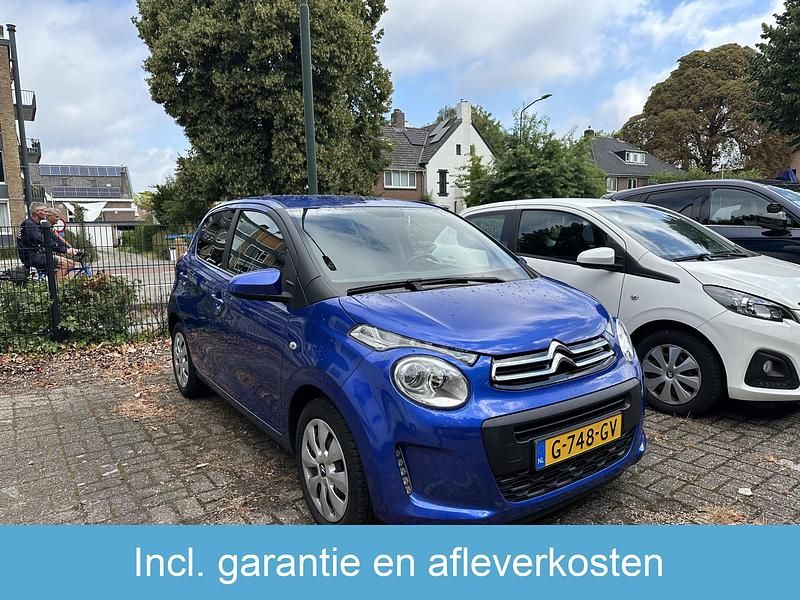 Blauw Occasion 2019 Citroën C1 Feel Hatchback | € 8.950 (Eerlijke prijs) - Afbeelding 1/4
