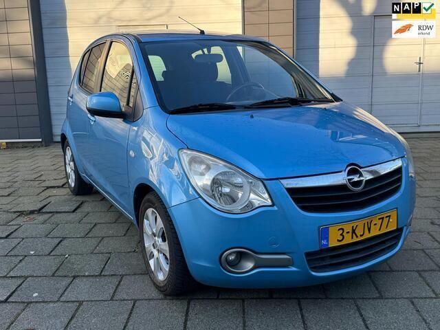 Blauw Gebruikt 2008 Opel Agila Essentia Hatchback | € 2.900 (Eerlijke prijs) - Afbeelding 1/4
