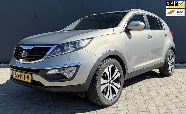 Grijs Gebruikt 2011 Kia Sportage SUV | € 9.995 (Eerlijke prijs) - Afbeelding 1/4