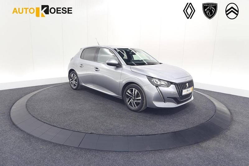 Grijs Gebruikt 2020 Peugeot 208 Allure Hatchback | € 15.795 (Iets duurder) - Afbeelding 1/4