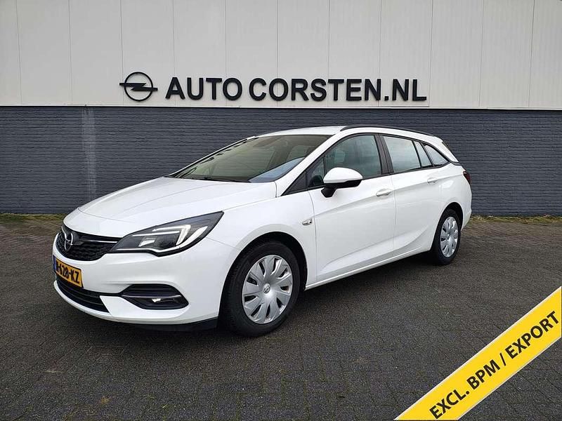 Wit Gebruikt 2020 Opel Astra Stationwagen | € 4.950 (Super prijs) - Afbeelding 1/4