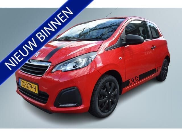 Rood Gebruikt 2015 Peugeot 108 Active Hatchback | € 5.450 (Duur) - Afbeelding 1/4