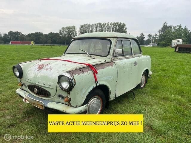 Groen Gebruikt 1961 Trabant 600 Sedan | € 1.450 - Afbeelding 1/4