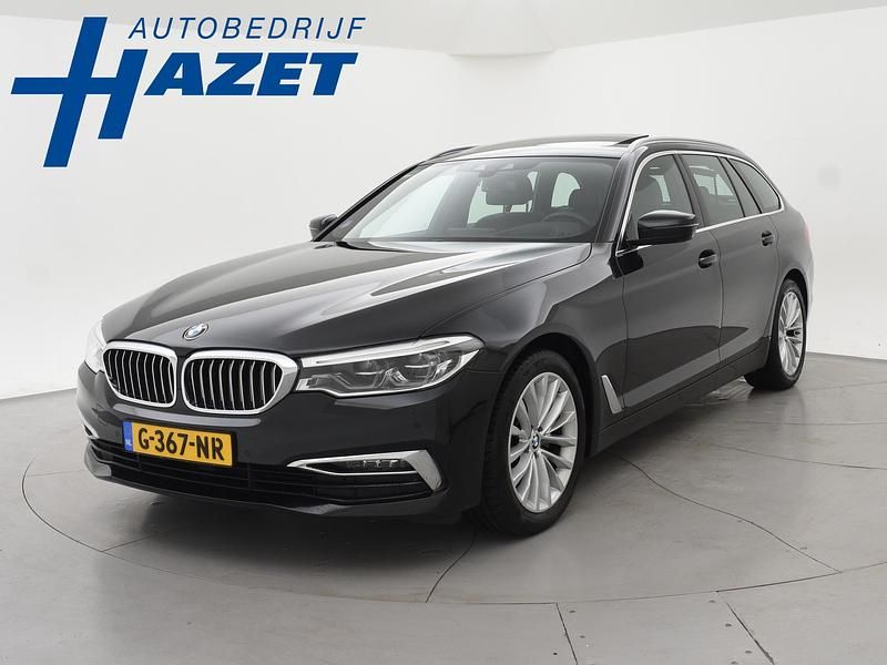Occasion BMW 520 Luxury Line 184 PK (135 kW) 2019 Zwart (metallic) Stationwagen