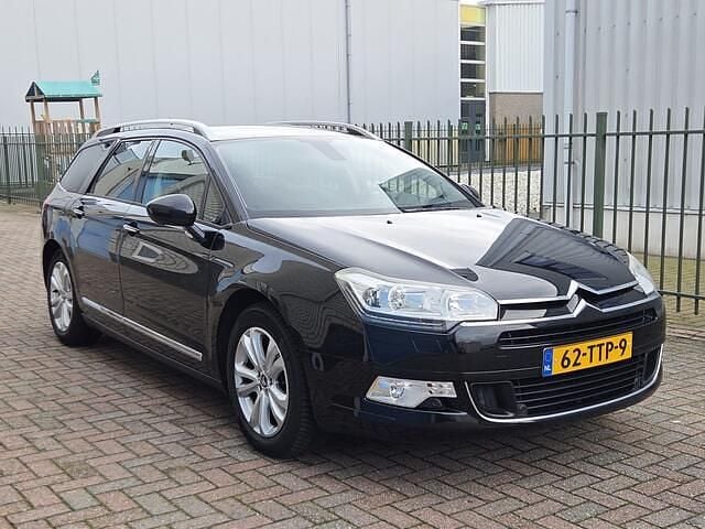 Zwart Gebruikt 2012 Citroën C5 Business Class Stationwagen | € 3.500 (Goede deal) - Afbeelding 1/4