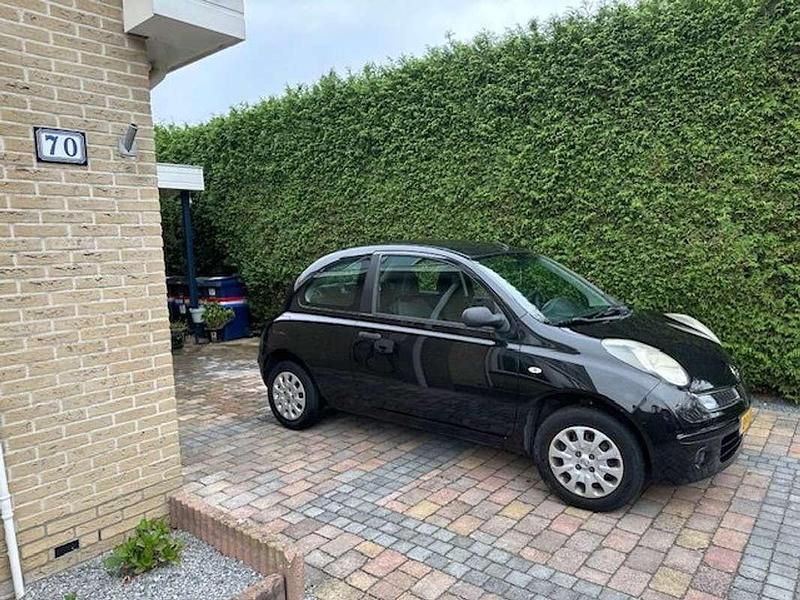 Zwart Gebruikt 2009 Nissan Micra Hatchback | € 3.750 (Iets duurder) - Afbeelding 1/4