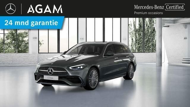 Grijs Gebruikt 2025 Mercedes C180 AMG Line Premium Stationwagen | € 56.950 - Afbeelding 1/4