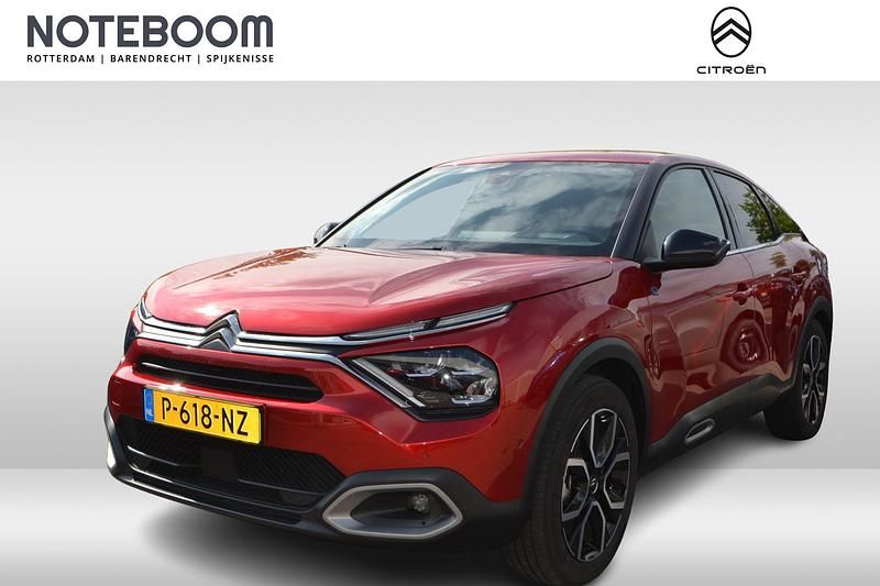 Rood Gebruikt 2021 Citroën e-C4 Shine SUV | € 17.950 (Eerlijke prijs) - Afbeelding 1/4