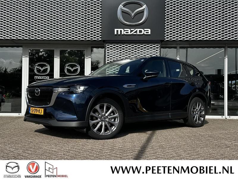 Deep crystal blue Gebruikt 2023 Mazda CX-60 Exclusive-Line SUV | € 39.290 (Eerlijke prijs) - Afbeelding 1/4