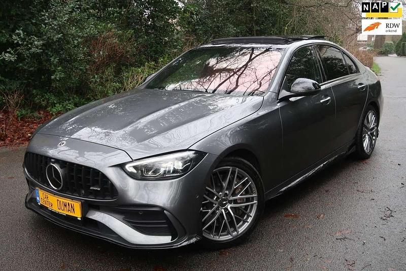 Grijs Gebruikt 2023 Mercedes C43 AMG AMG Sedan | € 69.950 (Eerlijke prijs) - Afbeelding 1/4