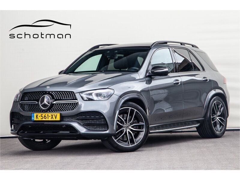 Grijs, metallic lak Gebruikt 2021 Mercedes GLE450 AMG Premium Plus SUV | € 71.500 (Eerlijke prijs) - Afbeelding 1/4