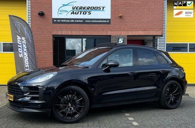 Zwart, metallic lak Gebruikt 2019 Porsche Macan SUV | € 64.450 (Duur) - Afbeelding 1/4