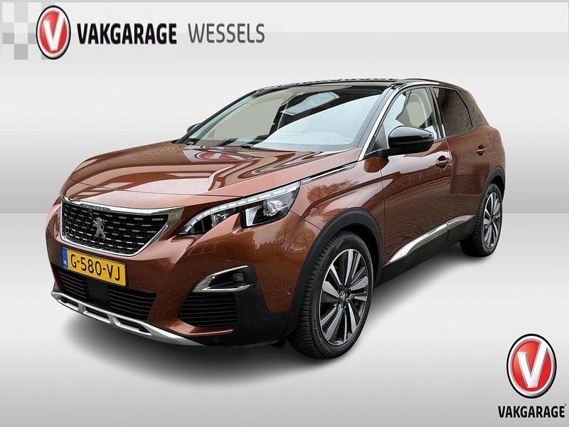 Bruin Occasion 2016 Peugeot 3008 Allure SUV | € 13.950 (Iets duurder) - Afbeelding 1/4