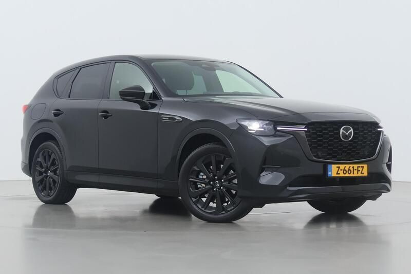 Zwart Gebruikt 2024 Mazda CX-60 Homura-Line SUV | € 48.900 (Eerlijke prijs) - Afbeelding 1/1