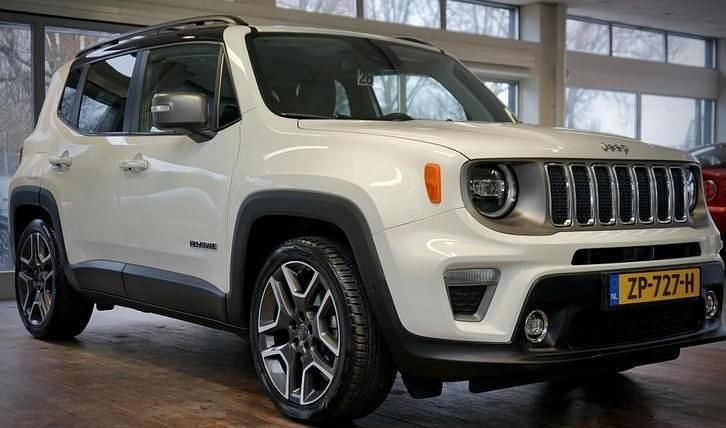 Wit Gebruikt 2019 Jeep Renegade Limited SUV | € 19.250 (Eerlijke prijs) - Afbeelding 1/4