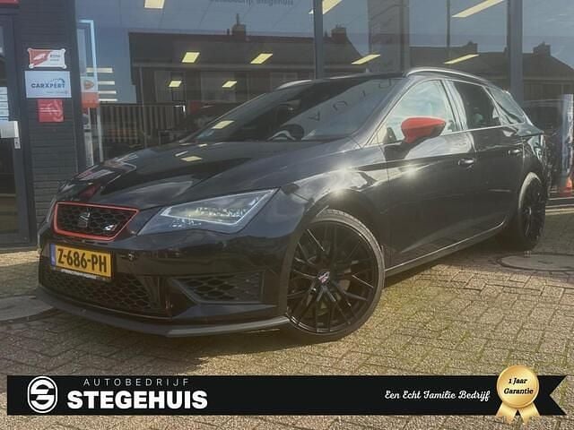 Zwart Gebruikt 2016 Cupra Leon Stationwagen | € 19.750 (Super prijs) - Afbeelding 1/4
