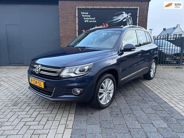 Blauw Gebruikt 2012 VW Tiguan Sport SUV | € 8.950 (Goede deal) - Afbeelding 1/4