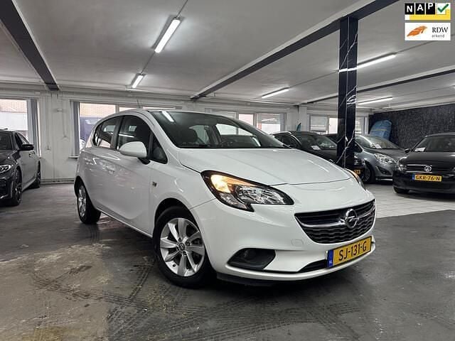Wit Gebruikt 2016 Opel Corsa Selection Hatchback | € 5.650 (Eerlijke prijs) - Afbeelding 1/4