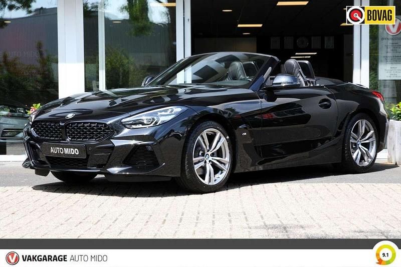 Zwart Gebruikt 2021 BMW Z4 M Sport Cabriolet | € 40.950 (Super prijs) - Afbeelding 1/4