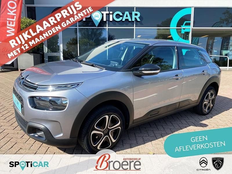 Grijs Gebruikt 2020 Citroën C4 Cactus Feel Hatchback | € 13.890 (Eerlijke prijs) - Afbeelding 1/4