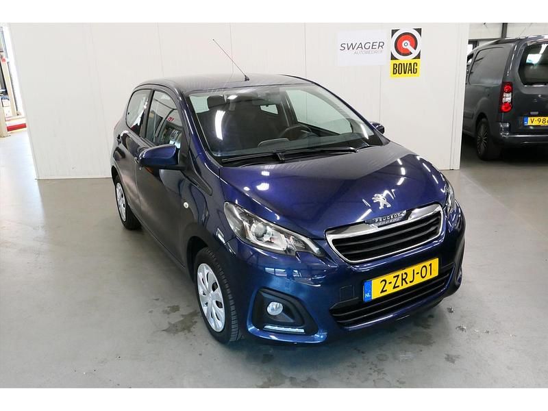 Blauw Gebruikt 2015 Peugeot 108 Active Hatchback | € 5.195 (Eerlijke prijs) - Afbeelding 1/4