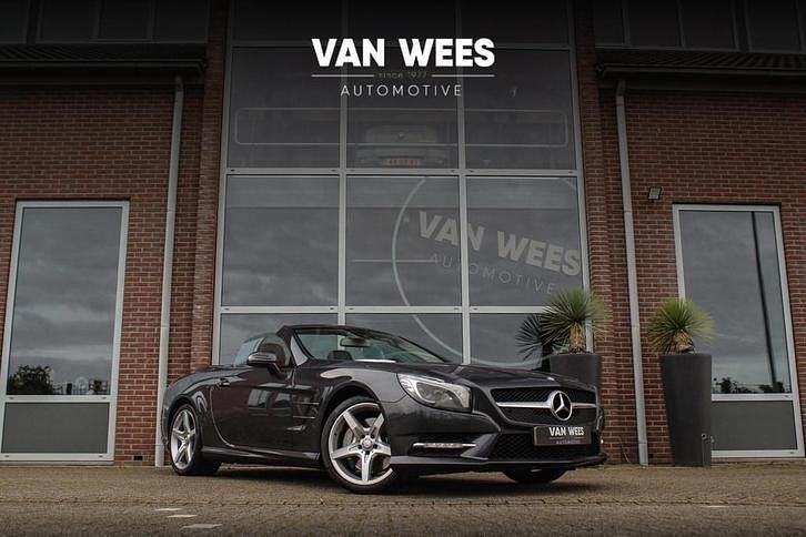 Grijs Occasion 2015 Mercedes SL500 AMG line Cabriolet | € 54.950 - Afbeelding 1/3
