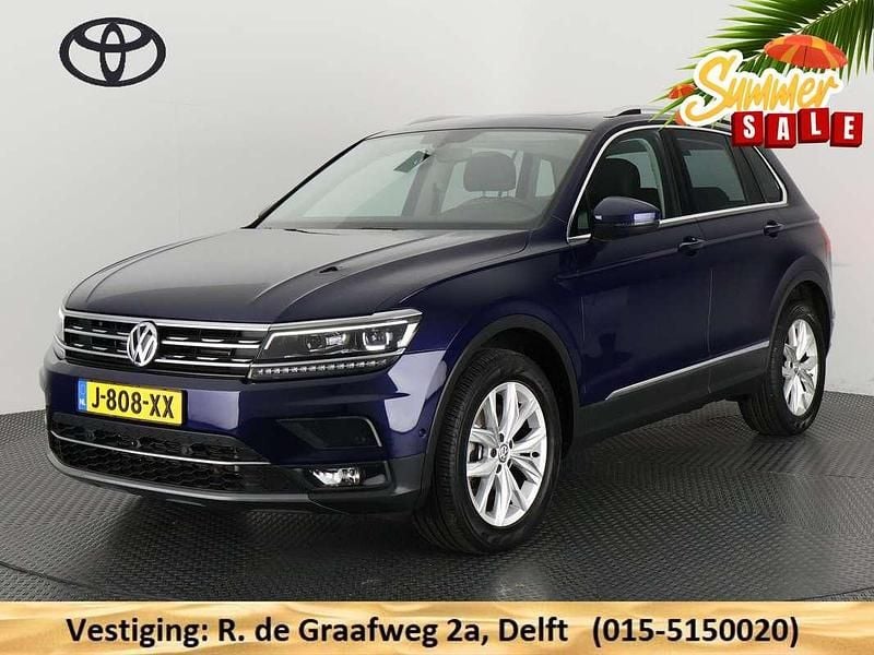 Blauw Gebruikt 2019 VW Tiguan Highline SUV | € 30.800 (Goede deal) - Afbeelding 1/3