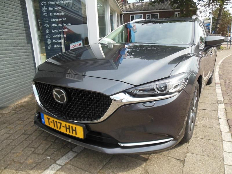 Grijs Gebruikt 2023 Mazda 6 Center-Line Stationwagen | € 33.450 (Eerlijke prijs) - Afbeelding 1/4