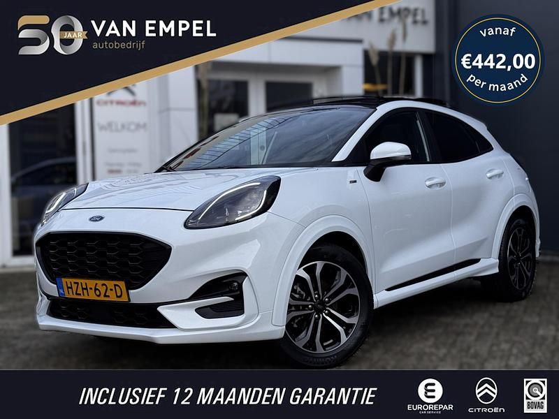 Wit Occasion 2021 Ford Puma ST-Line SUV | € 23.900 (Iets duurder) - Afbeelding 1/4