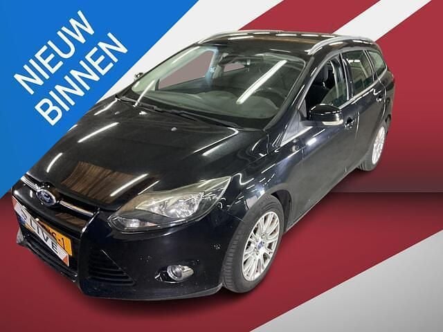 Zwart Gebruikt 2012 Ford Focus Titanium Stationwagen | € 5.499 (Eerlijke prijs) - Afbeelding 1/4