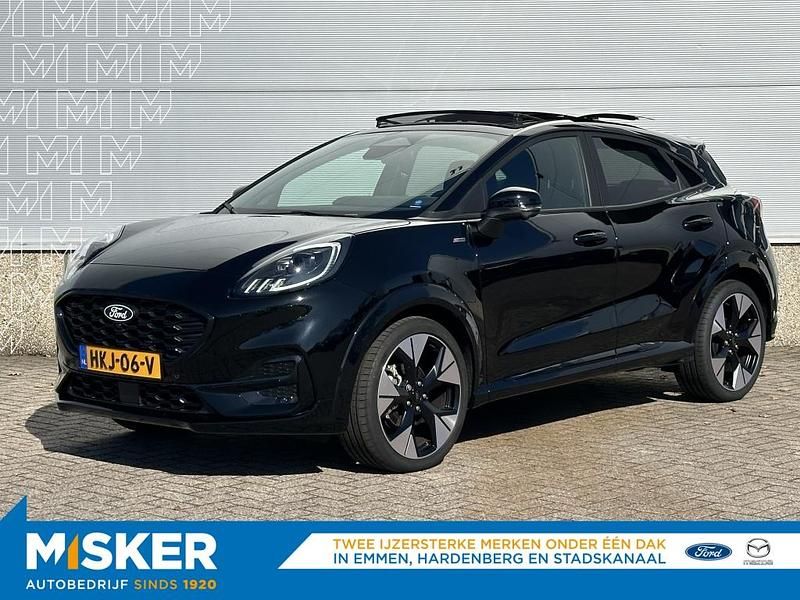 Zwart Nieuw 2024 Ford Puma Gen-E ST-Line X SUV | € 32.500 - Afbeelding 1/4