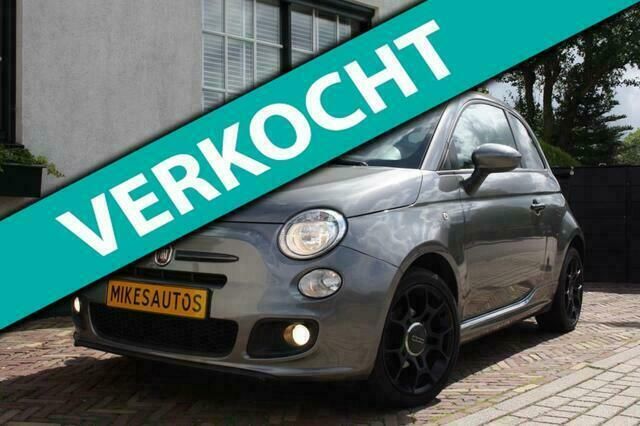 Grijs Gebruikt 2013 Fiat 500S Hatchback | € 6.999 (Eerlijke prijs) - Afbeelding 1/4