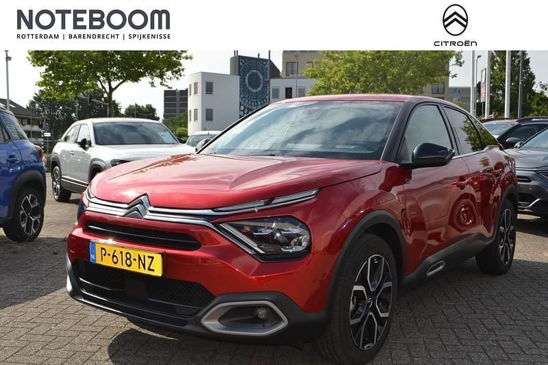 Rood Gebruikt 2021 Citroën e-C4 Shine SUV | € 17.950 (Eerlijke prijs) - Afbeelding 1/4