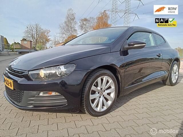Zwart Gebruikt 2010 VW Scirocco Coupé | € 4.999 (Super prijs) - Afbeelding 1/4