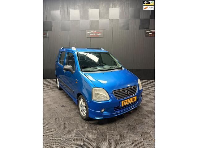 Blauw Gebruikt 2002 Suzuki Wagon R Hatchback | € 1.450 (Eerlijke prijs) - Afbeelding 1/4