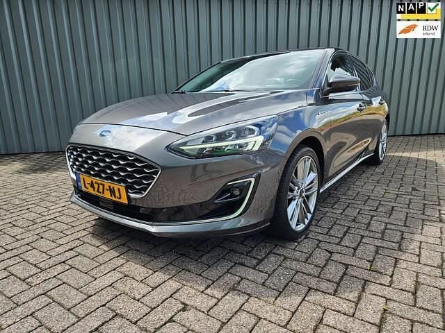 Grijs Gebruikt 2021 Ford Focus Vignale Hatchback | € 16.250 (Eerlijke prijs) - Afbeelding 1/4