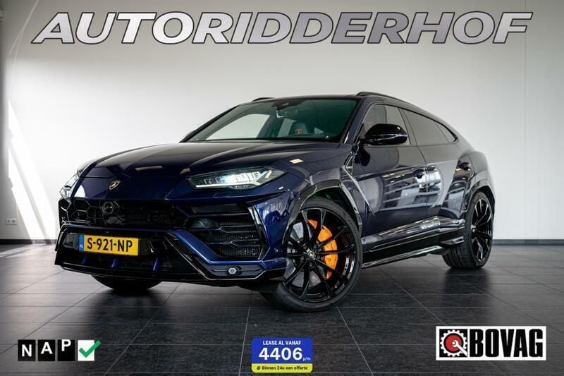 Blauw Gebruikt 2020 Lamborghini Urus SUV | € 274.950 (Duur) - Afbeelding 1/4