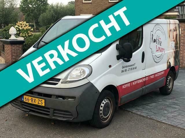 Wit Gebruikt 2006 Opel Vivaro Van | € 1.495 (Super prijs) - Afbeelding 1/4