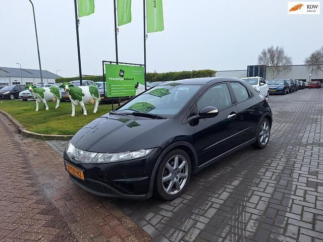 Zwart Occasion 2007 Honda Civic Sport Hatchback | € 2.499 (Goede deal) - Afbeelding 1/4