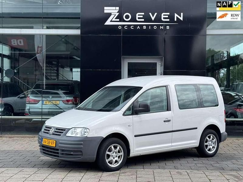 Wit Gebruikt 2005 VW Caddy MPV | € 2.995 (Super prijs) - Afbeelding 1/4