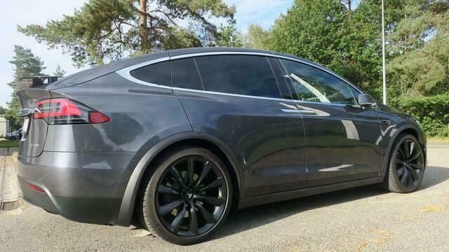 Occasion Tesla Model X Long Range RWD 397 kW (540 PK) 2019 Grijs SUV