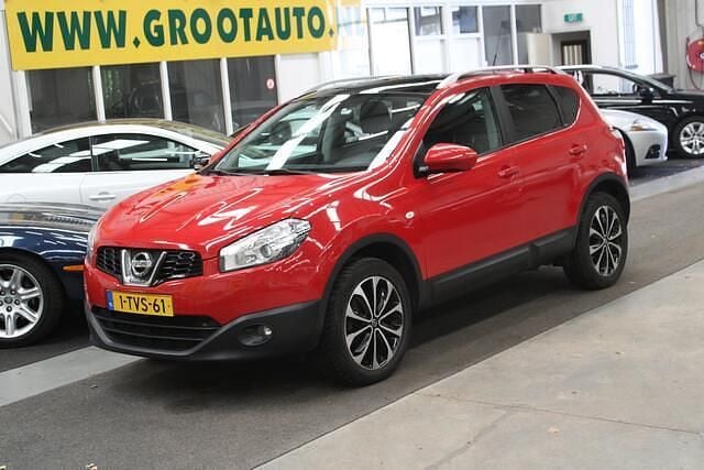 Rood Gebruikt 2012 Nissan Qashqai Acenta SUV | € 5.944 (Super prijs) - Afbeelding 1/4