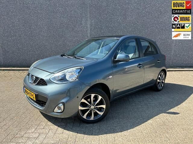Grijs Gebruikt 2016 Nissan Micra Tekna Hatchback | € 8.950 (Eerlijke prijs) - Afbeelding 1/4