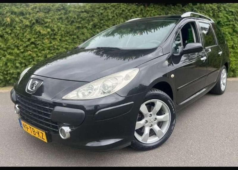 Zwart Gebruikt 2006 Peugeot 307 MPV | € 1.150 (Goede deal) - Afbeelding 1/4