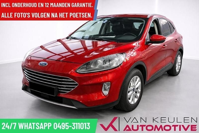 Rood (metallic) Occasion 2021 Ford Kuga SUV | € 21.399 (Goede deal) - Afbeelding 1/4