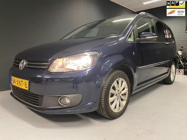 Blauw Gebruikt 2012 VW Touran Highline MPV | € 6.999 (Eerlijke prijs) - Afbeelding 1/4