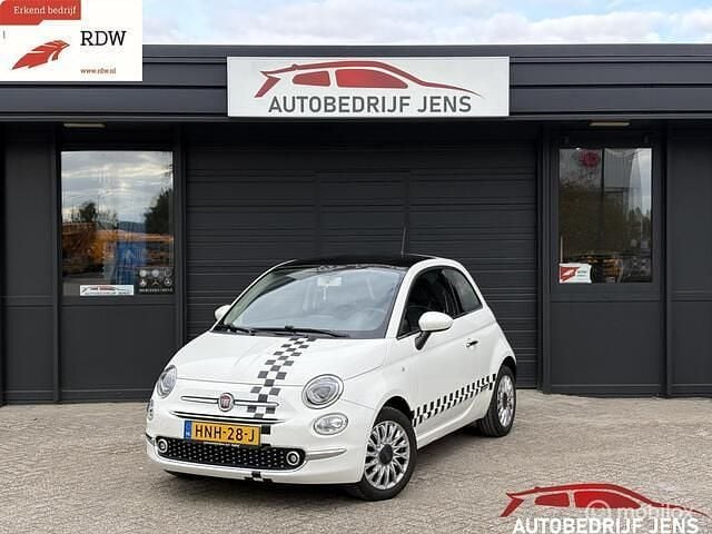 Wit Gebruikt 2016 Fiat 500 Lounge Hatchback | € 7.400 (Goede deal) - Afbeelding 1/4