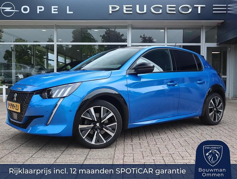 Blauw Gebruikt 2022 Peugeot 208 GT Hatchback | € 18.950 (Eerlijke prijs) - Afbeelding 1/4